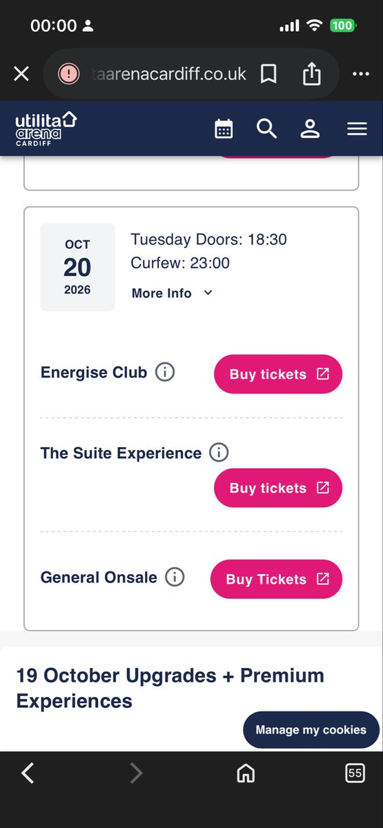 JoanneRaven29's tweet photo. Can’t wait to this next year October Tuesday @westlifemusic https://t.co/0tUHbFdEjH