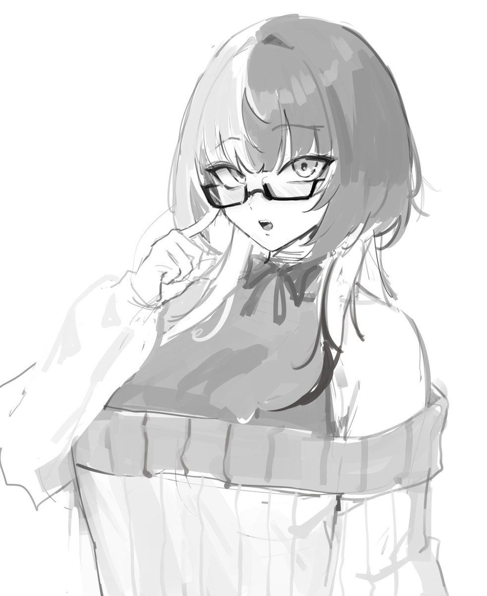 Glasses Shiori makes my knees weak