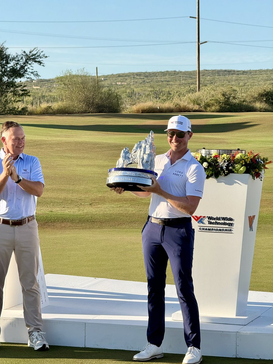 wwt_inc's tweet photo. Doesn't get sweeter than celebrating WWT Ambassador @bengriffingolf 🏆

#WWChampionship https://t.co/N1hBFLUnb5