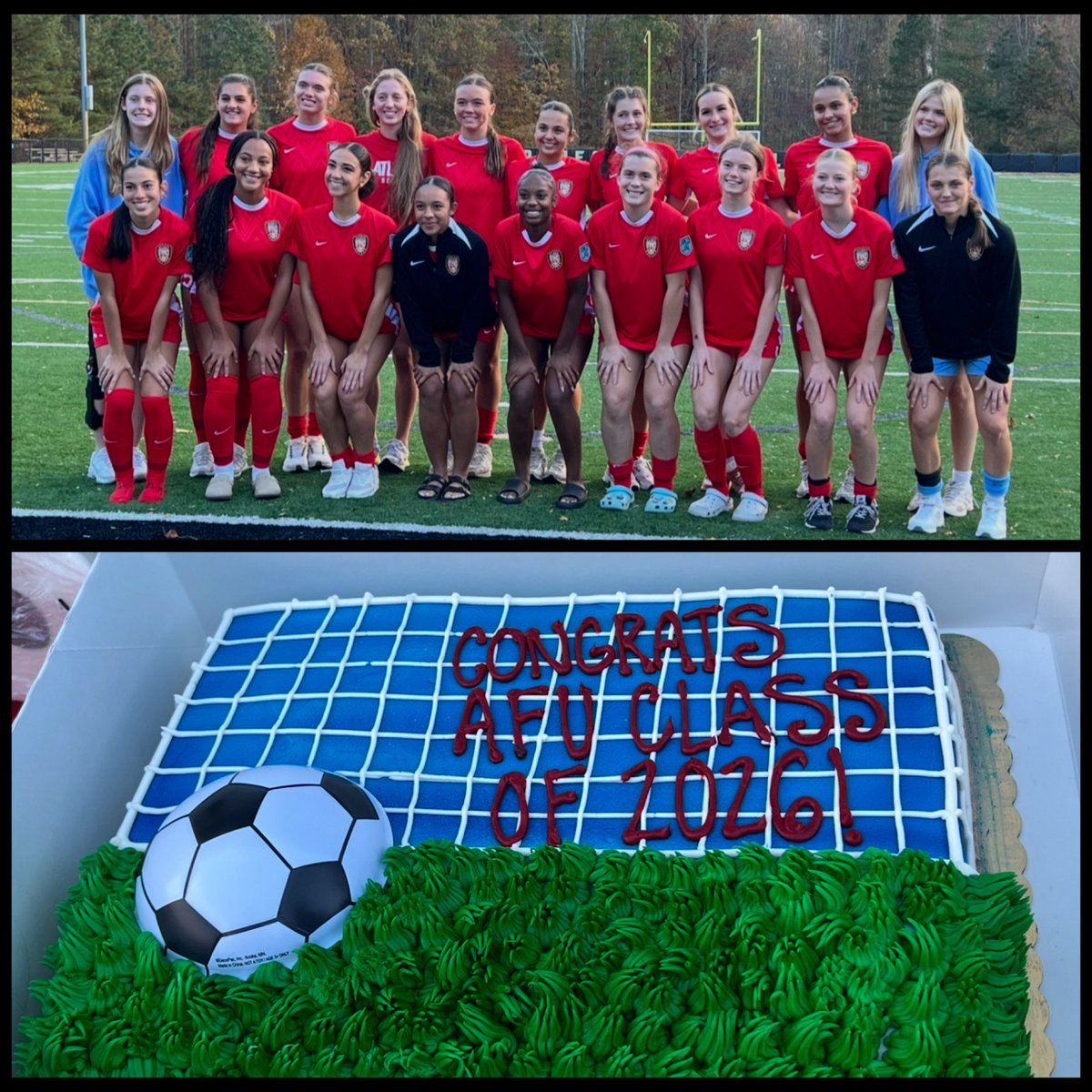 AFU_2007_ECNL's tweet photo. 🔥Today was the last home game for our Seniors! It ended with a great 3-0 win over Concorde Platinum! 

📝Thank you to the Class of 2026 for your contributions to our team! We wish you the best of luck next year and can’t wait to see you play at the next level! https://t.co/tlaZqDEvcZ
