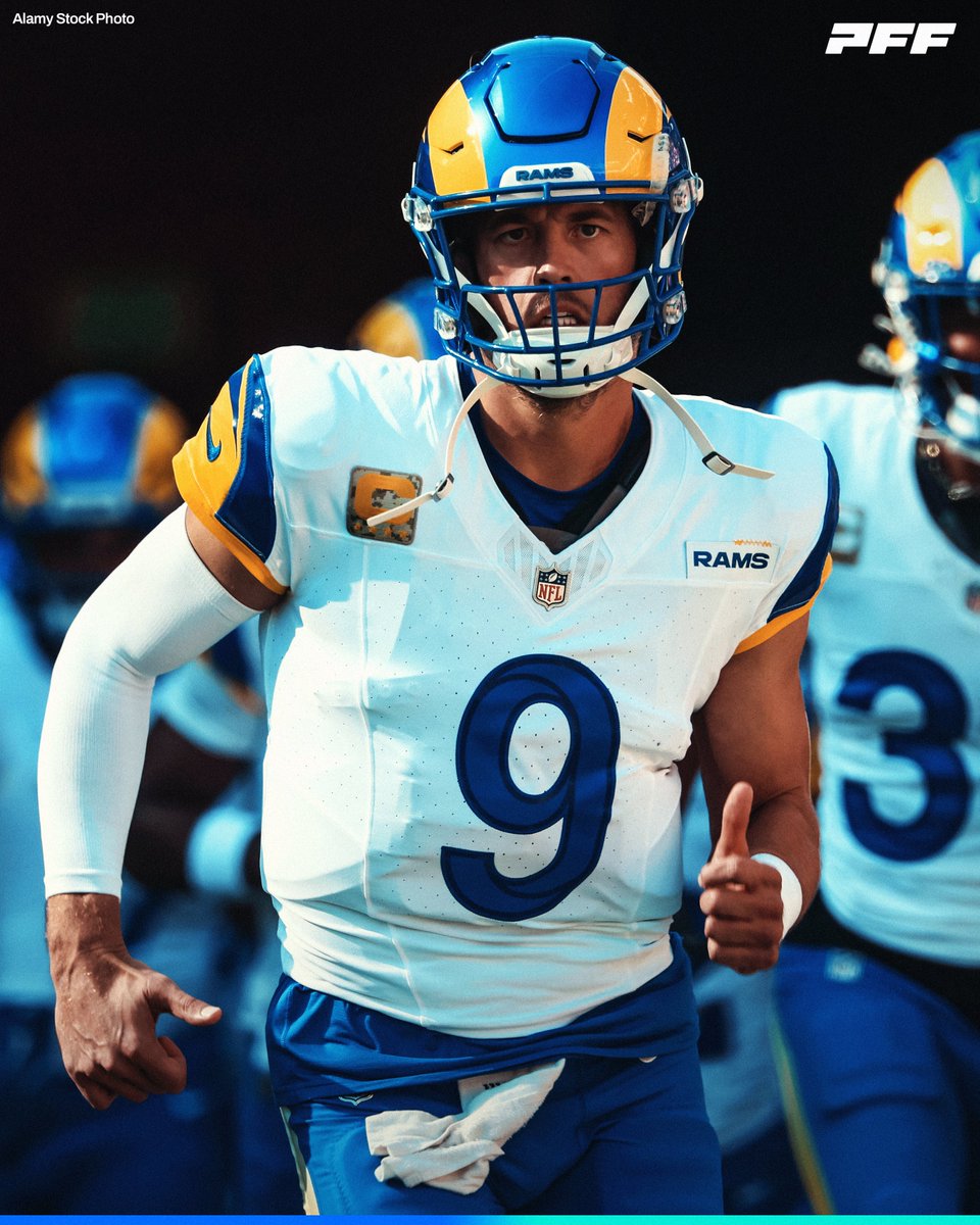 PFF's tweet image. Matthew Stafford in his last 6 games:

🎯 20 TD passes
🎯 0 interceptions