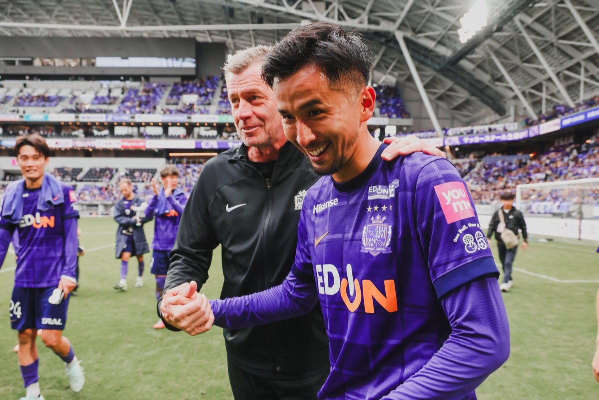 紫の漢、前田直輝 共にもう一つの星を獲りに行こう🤝 #sanfrecce #超