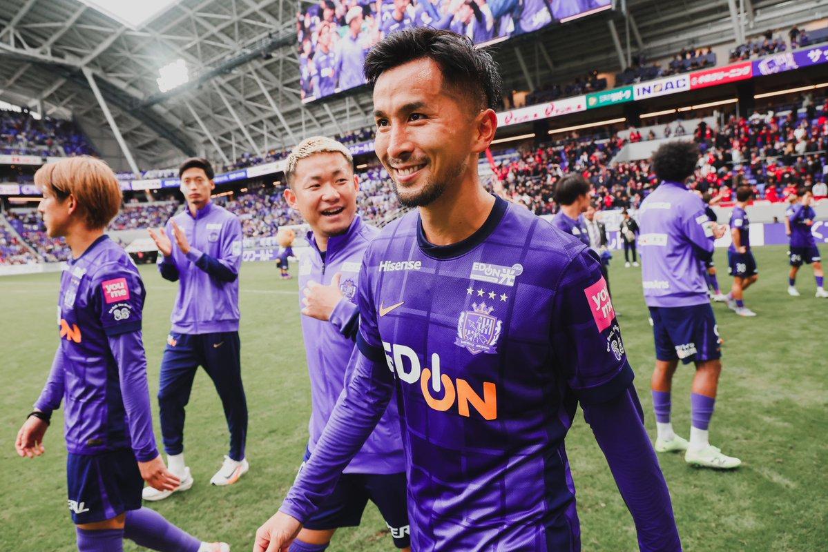 紫の漢、前田直輝 共にもう一つの星を獲りに行こう🤝 #sanfrecce #超