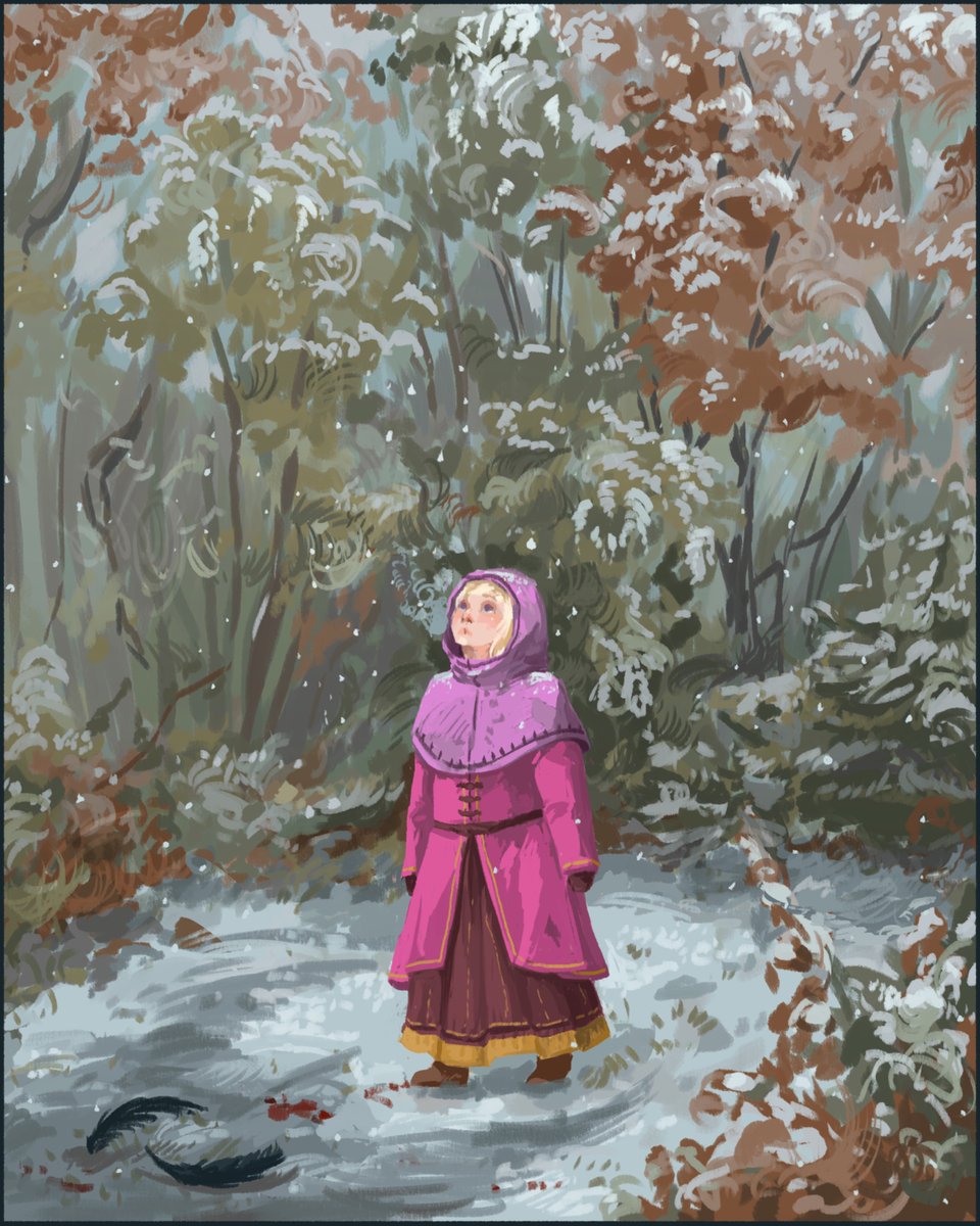 The first snow of the year was today
#Castlevania