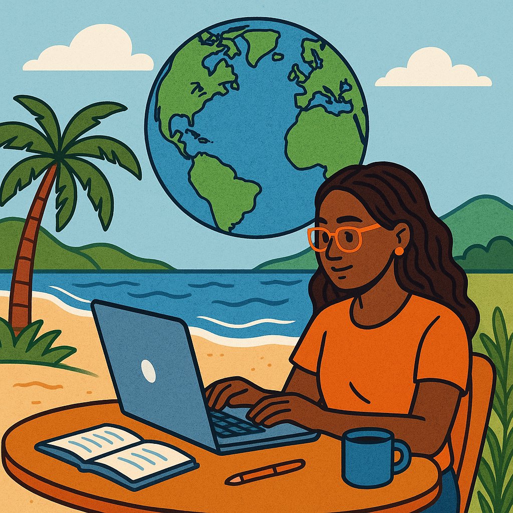 RemotejobsWfh's tweet image. More than 36% of global employees now work remotely.

By 2030, it’ll hit 50%.

The smart ones are building skills for location freedom now. 🌍

#remotejobs #remotework