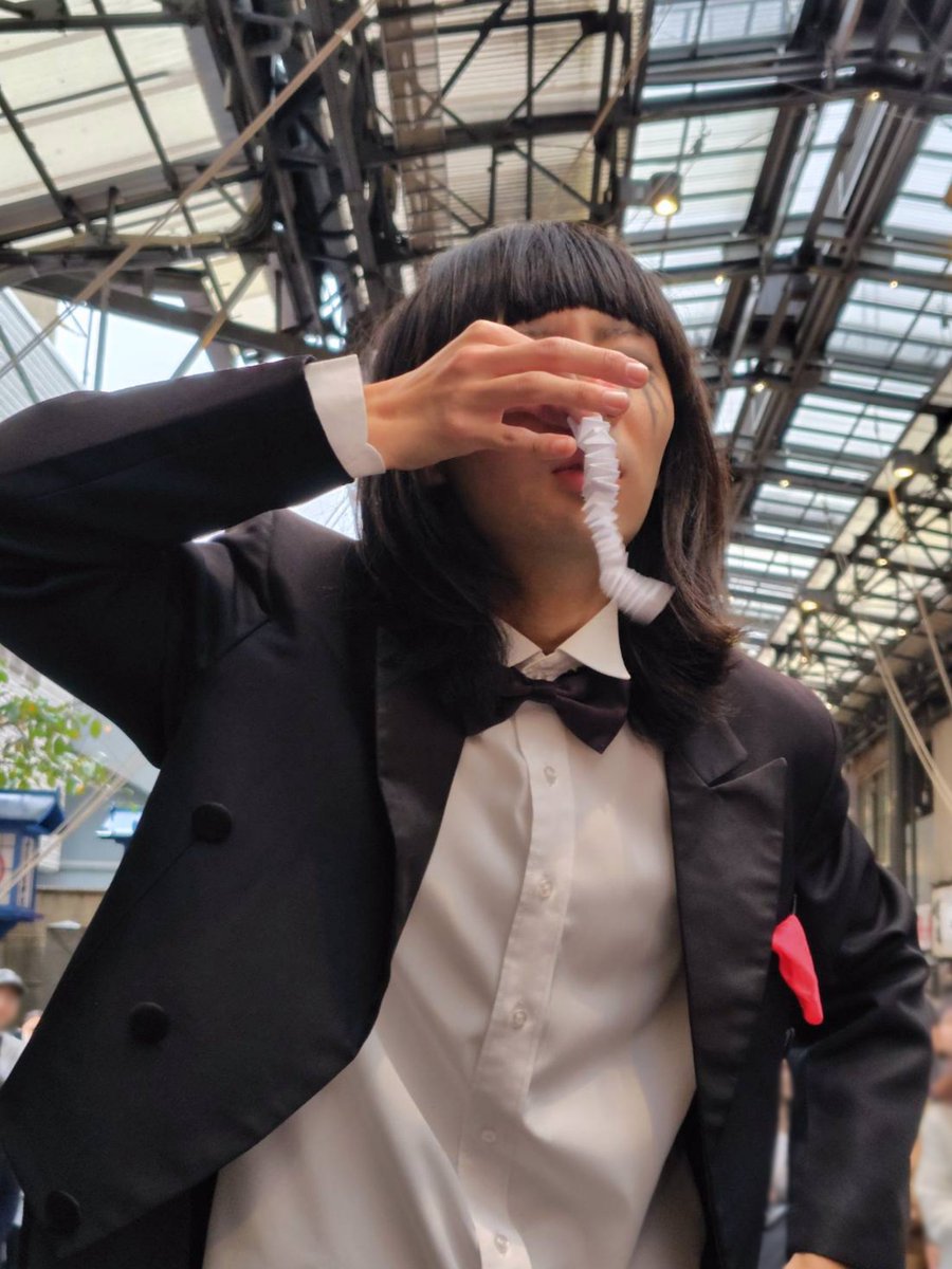 noatineko's tweet photo. 今年も行ってきました✌🏻
毎年行ってますが毎回思うのが
凄い人！！！！
新しい芸もあって面白かったです！

 #加藤みきお
 #加藤ひろみち
 #円頓寺秋のパリ祭2025 https://t.co/DdPdJd3Sk5