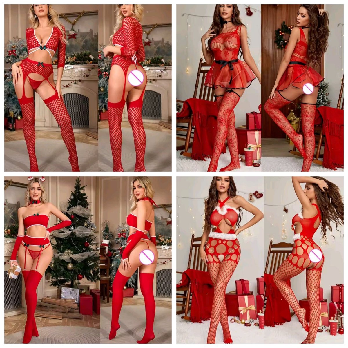📢 YA HUELE A NAVIDAD 📢

TENDREMOS DISPONIBLES ESTOS 14 MODELOS, PARA LUCIR MUY NAVIDEÑA EN TU INTIMIDAD.

UNITALLAS.

NOS LLEGARAN POCAS PIEZAS DE CADA UNO, PUEDES APARTAR LOS TUYOS E IRLOS PAGANDO POCO A POCO.

NO DEJES DE LUCIR MUY-SEXY

INFO WHATSAPP 5565088823