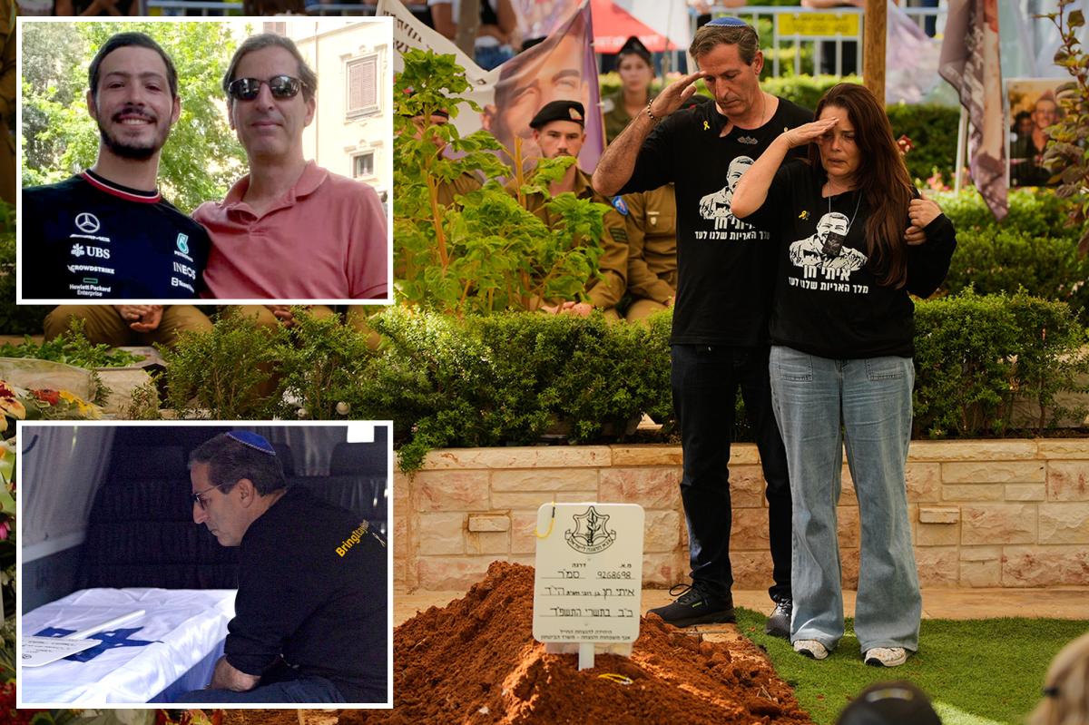 Brooklyn dad says goodbye to hero son Itay Chen — the final slain Israeli-American hostage whose body was released by Hamas trib.al/Dx0x3cC