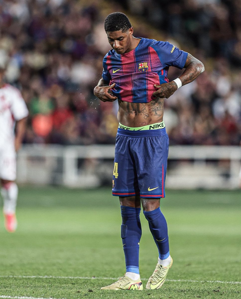 Six goals, eight assists in all comps.

No player has more assists (6) in La Liga this season.

Marcus Rashford is bringing his best game to Barcelona ♟️🔥