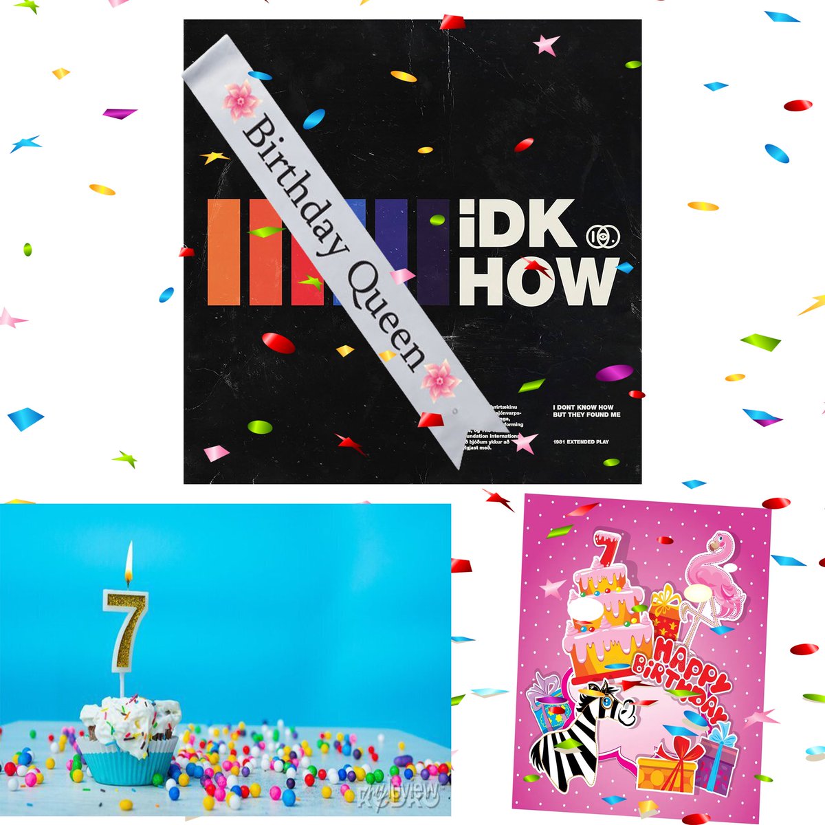 idkhowhq's tweet image. 1981 is seven years old today!