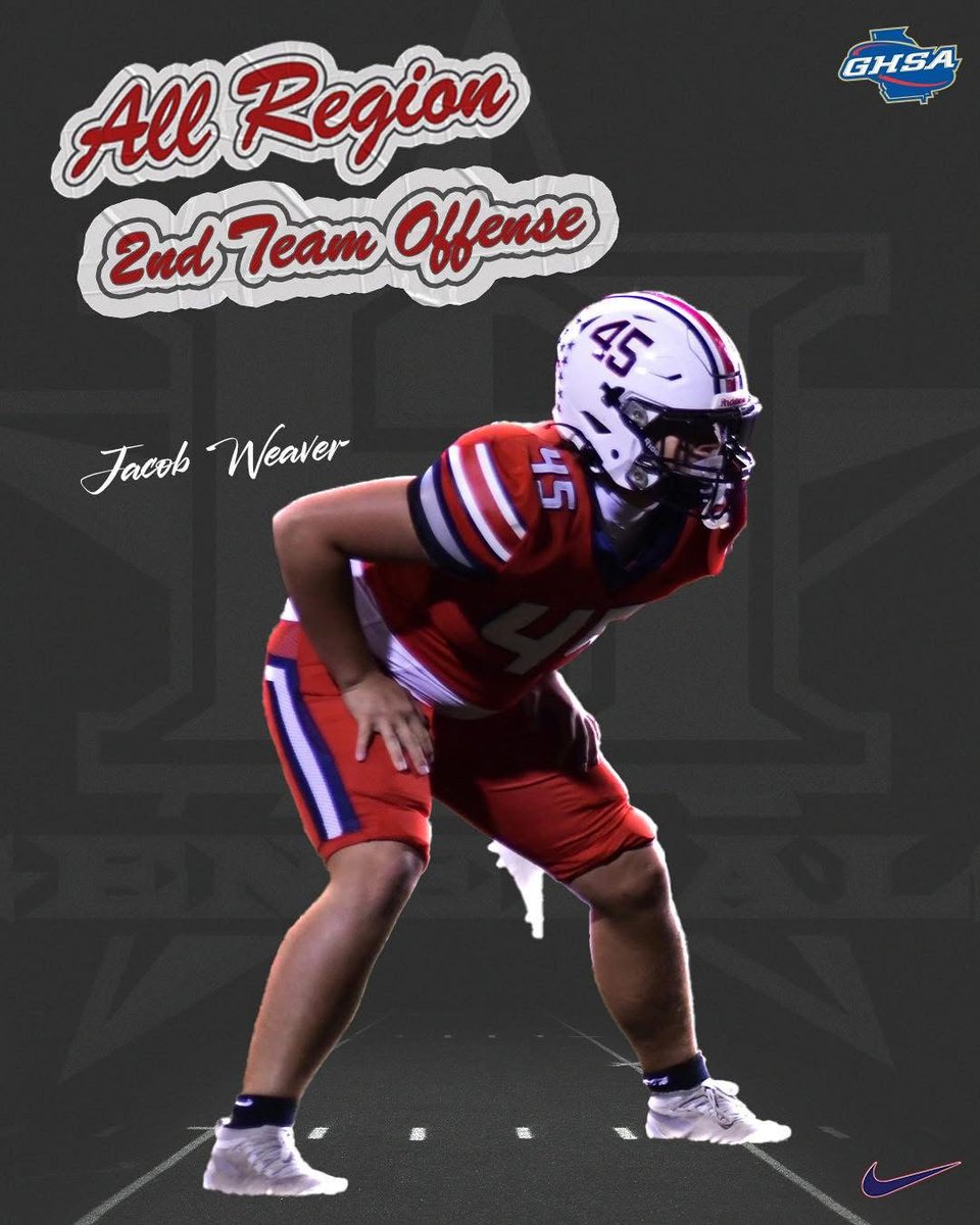 I am grateful for being named 2nd Team All Region! I appreciate all the help from my coaches. <a href="/RecruitHHS/">Heritage Generals FB Recruiting</a> <a href="/RecruitGeorgia/">Recruit Georgia</a> <a href="/GeorgiaPrepMag/">Georgia Prep Journal</a> <a href="/RecruitNE_GA/">RecruitNE_GA</a> <a href="/CoachJeremyNew/">Jeremy New</a> <a href="/LOScoach23/">Chase Fleming</a> <a href="/RustyMansell_/">Rusty Mansell</a> <a href="/247Sports/">247Sports</a> <a href="/247recruiting/">247Sports Recruiting</a> <a href="/NwGaFootball/">NwGa Football</a> <a href="/GregBiggins/">Greg Biggins</a> <a href="/MattDeBary/">Matt DeBary</a>