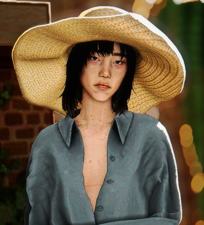 virsancte's tweet image. he looks so mad i put him in this big ass hat for his greece vacation.. still #serving tho