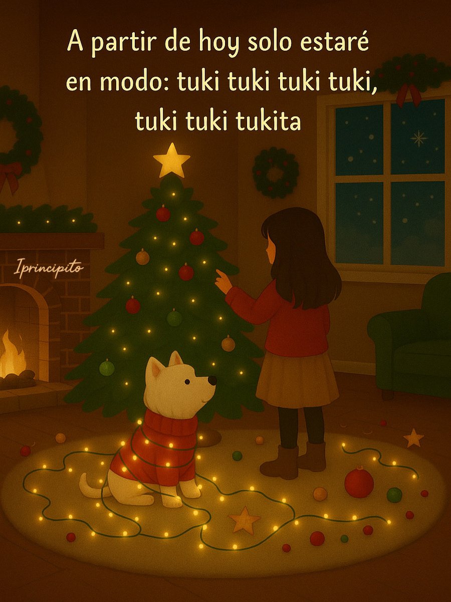 Modo tuki tuki activado. 🎄