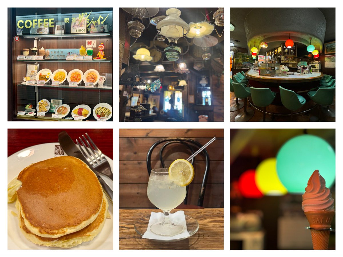 retrokissa's tweet image. 11/7(金)に放送された、NHK Eテレ「おとな時間研究所」懐かしの喫茶研究 第2弾をご覧下さった皆さま、有難うございました！春に続いてお誘いいただき、常盤貴子さん、杉浦友紀さんと楽しいお喋りのひとときでした。今回もさまざまなお店を紹介しています。クリームソーダ作りや自宅の一部紹介なども。