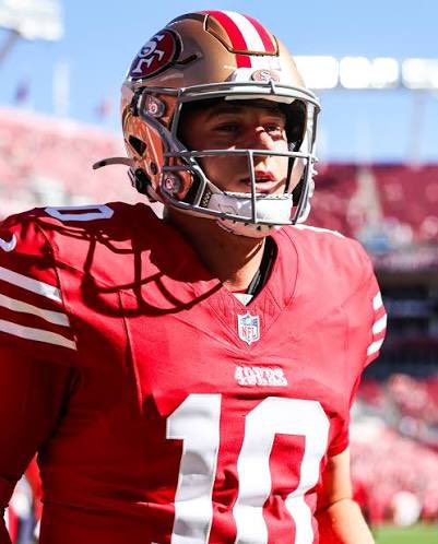 49ersSportsTalk's tweet photo. How would you grade #49ers QB Mac Jones performance Vs the Rams: 

A | B | C | D | F ?  👀 🤔 https://t.co/skYIT25idD