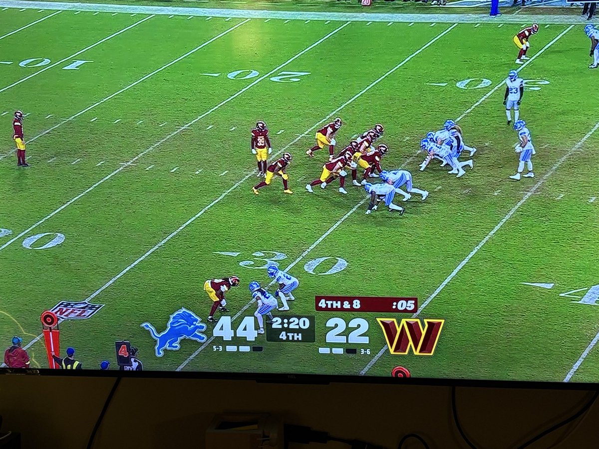 Call the national guard <a href="/Commanders/">Washington Commanders</a> <a href="/Lions/">Detroit Lions</a> #NFL
