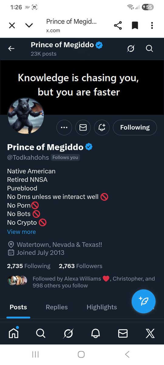 Can we get some new connections for 
<a href="/RCK333DS/">GOD Bless Charlie Kirk</a> 
<a href="/Todkahdohs/">Prince of Megiddo</a> 
Connects back 
F&amp;R
💪🫶💯🇺🇸