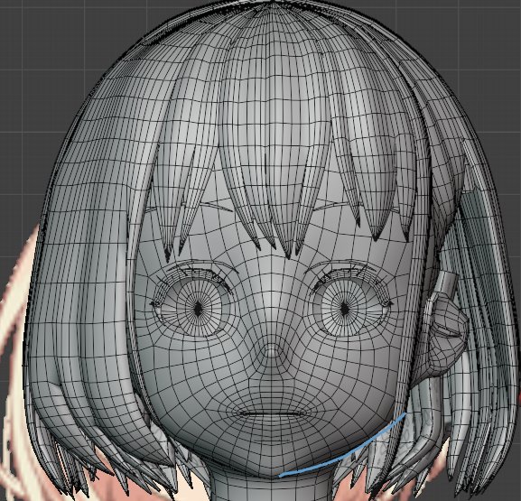 dddd51412's tweet image. Blenderで一番難しいのは顔ですね  

イラストとか描いたことがないから、
顔の比率と角度の調整が難しい！！ 

 #blender #b3d #blender初心者 

←お手本　→自分