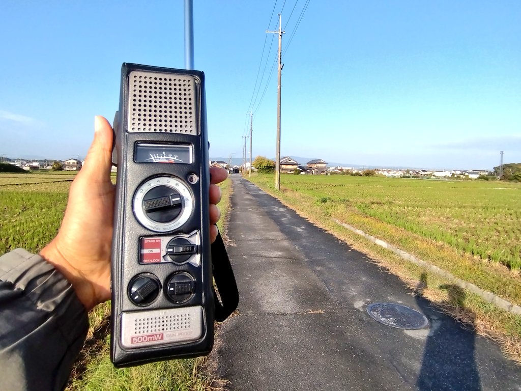 雨上がりのモーニング散歩運用📡
急浮上して急降下⤴️⤵️　タイムウィンドウ２分程度💦
ワンチャンス☝に賭ける😂
おきなわOS404局　55/55🙌
ありがとうございました🙇‍♂️