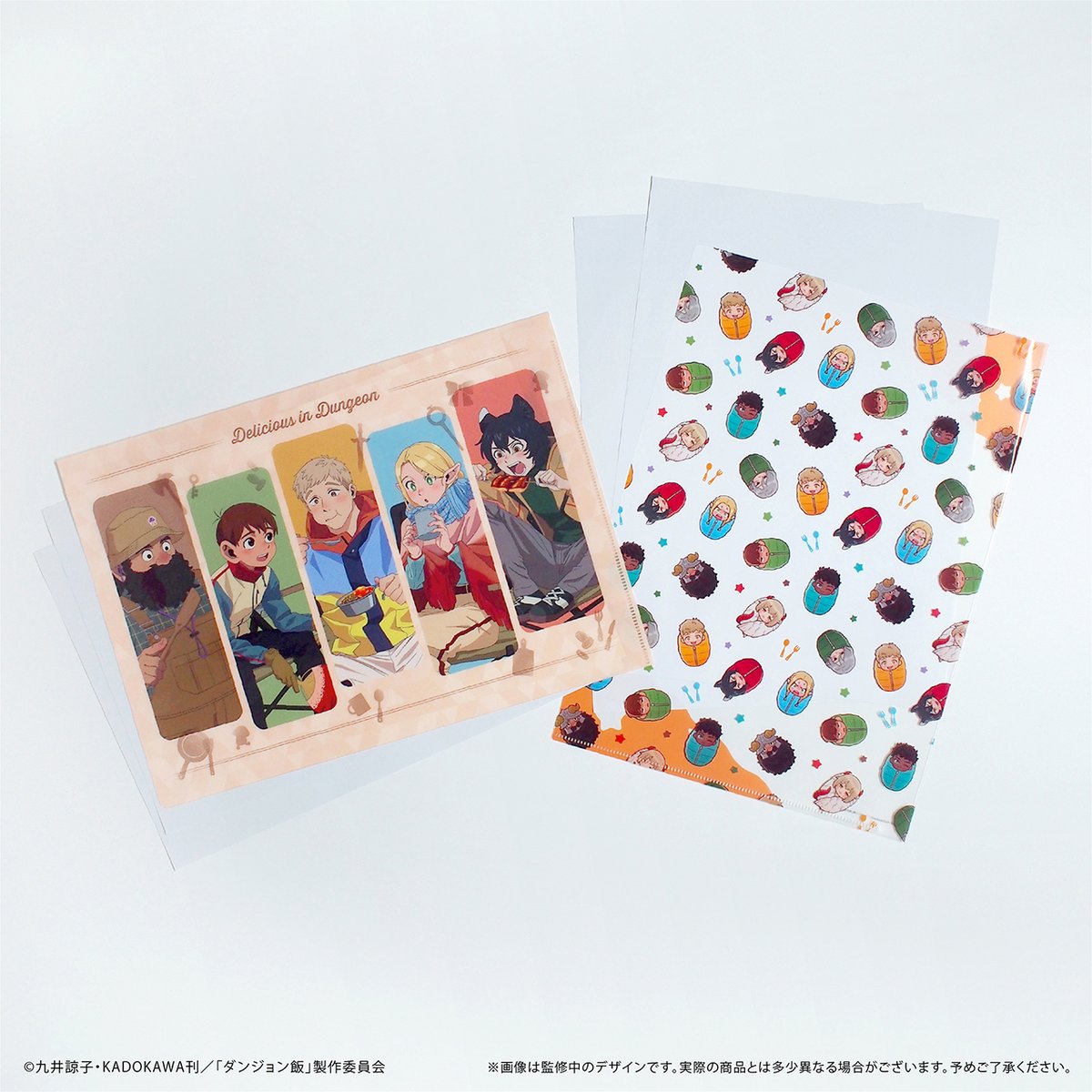 ダンジョン飯 映画 映画特典 イラスト色紙 原画ポストカード 入場者
