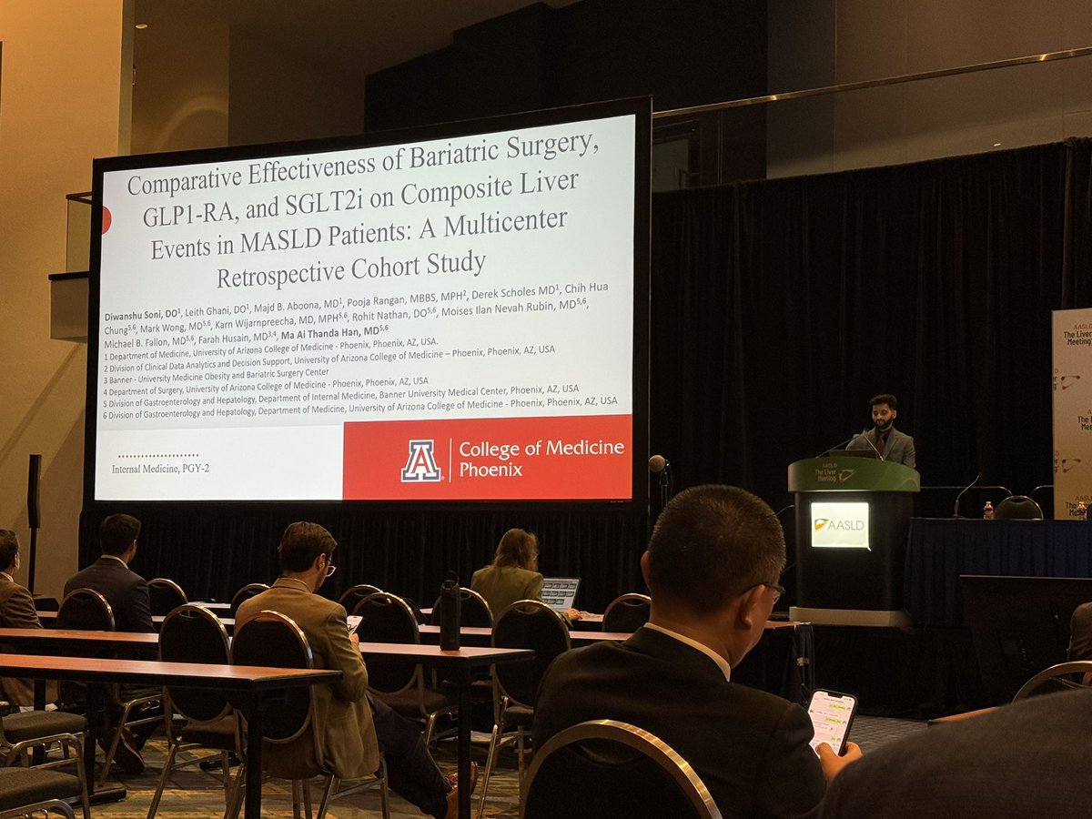 UATransplantHep's tweet photo. So proud of our residents, fellows and faculty for their work being showcased at #TLM25! 🎓📑👏🏾
@AASLDtweets @UAPhxIM @UAzMedPhxChair https://t.co/E5XQDBPpBO