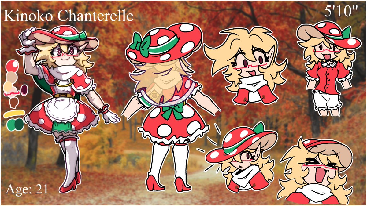 MY MAIN OC KINOKO HAS A REF SHEET NOW!! As the ref for THE character of this account, I am beyond happy at how this turned out :D

ABSOLUTELY INCREDIBLE ART BY <a href="/KixelArt/">Kixel (COMMISSIONS CLOSED !!)</a> AAAAAA FOLLOW THEM NOW