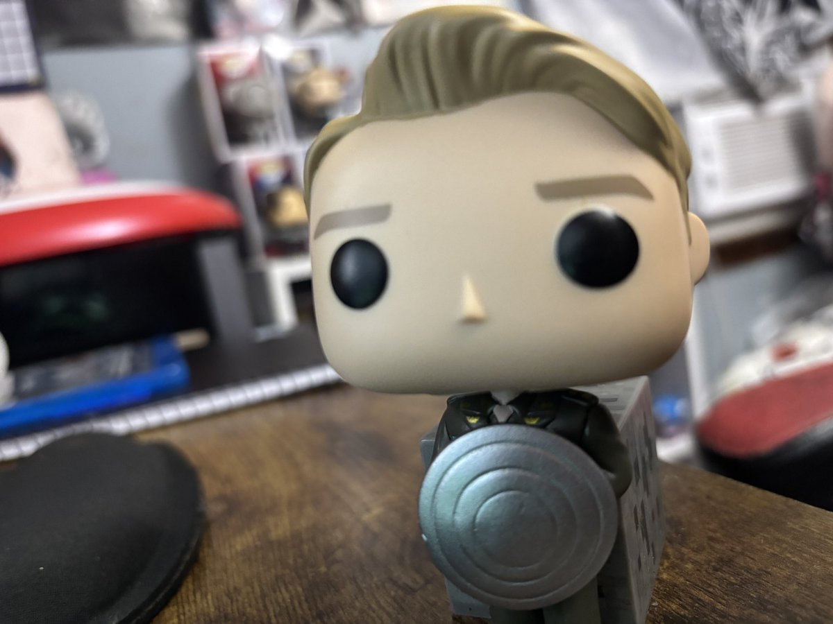 showing my steve funko endgame so he can feel remorseful for his actions