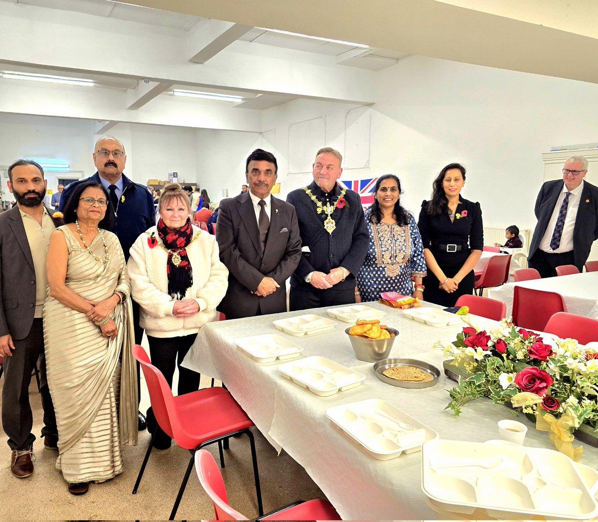 A Special Event at Mata Da Mandir Dudley to Celebrate the appointment of  Sumita Bakshi Deputy Lieutenant
