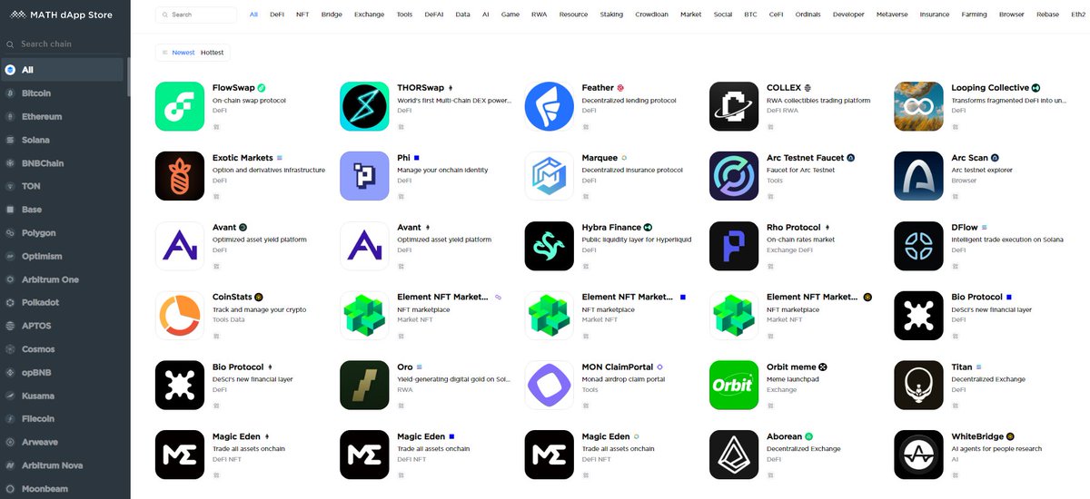 MathWallet's tweet image. 🔥Latest Listed dApp

MATH dApp Store: mathdapp.store

@flow_blockchain @exotic_markets_ @phi_xyz @Marquee_fi @THORSwap 

$MATH