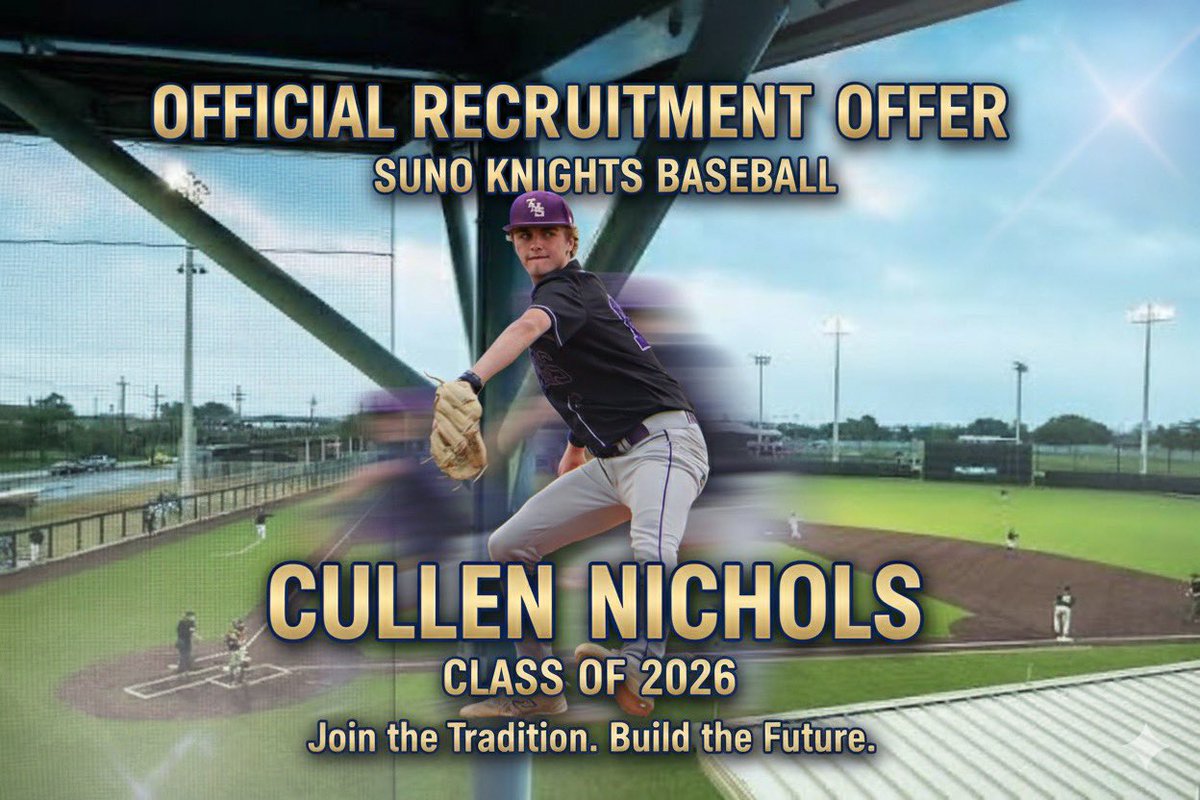 cullennichols1's tweet image. I am beyond blessed to say that I have received an official offer to play baseball at Southern University New Orleans! Thank you so much to all of the coaches and especially to @coachalrobinson for this opportunity.
@sunoathletics #LETSGOOO #GeauxKnights #AGTG