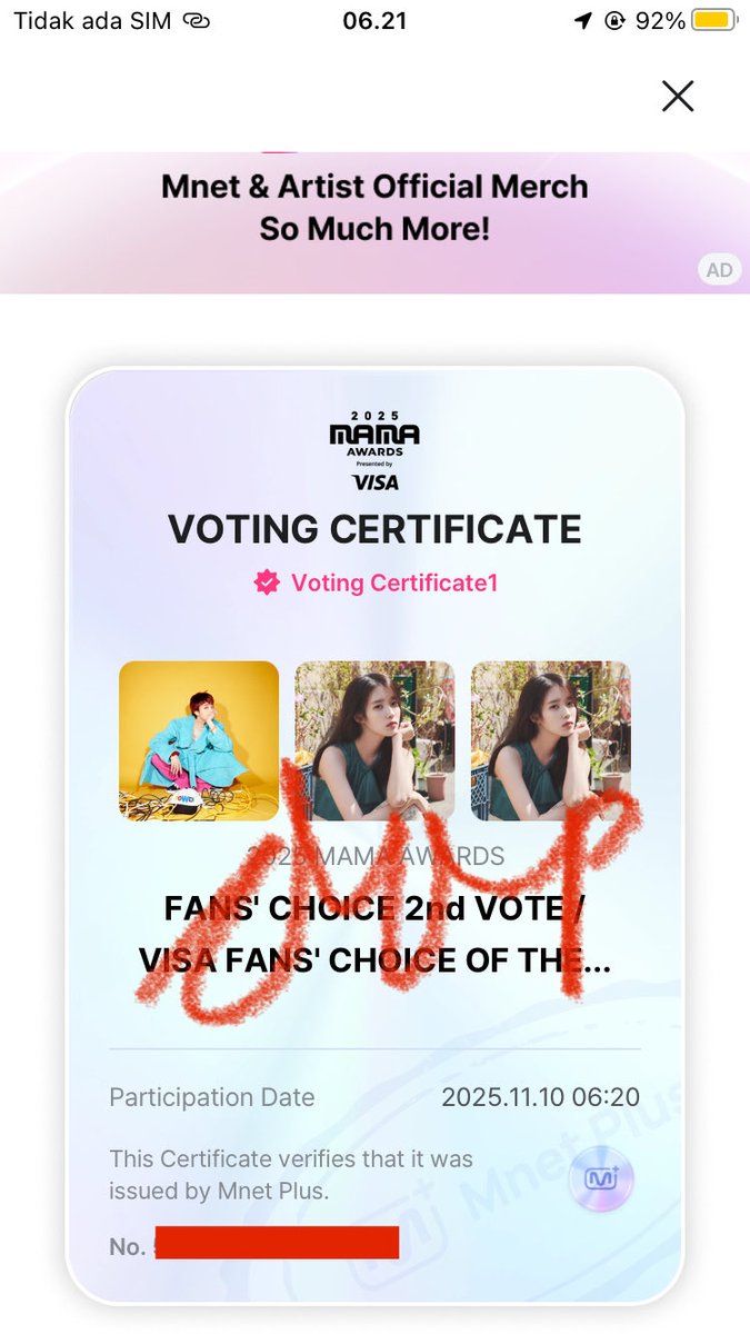 daapp07's tweet photo. Day 12 (last day)
#2025MAMAVOTE #IU https://t.co/l5L2vDU7cW
