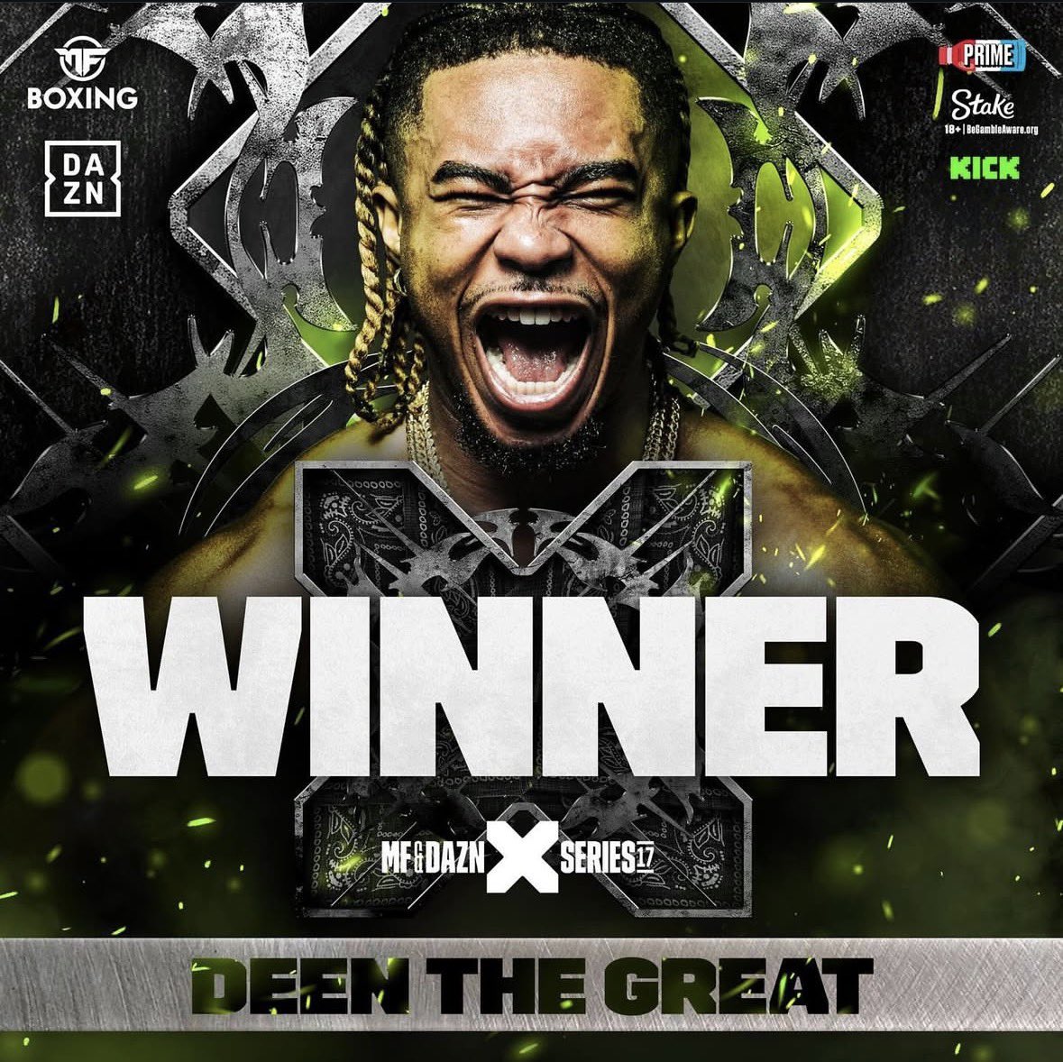 DebaterGeorge's tweet photo. There’s only 1 fight to make

WE WANNA SEE FOX VS DEEN!!!!!

@MamsTaylor @FoxTownley @DeenTheGreat 

#MisfitsBoxing #MFDuel https://t.co/oXTg4snni3