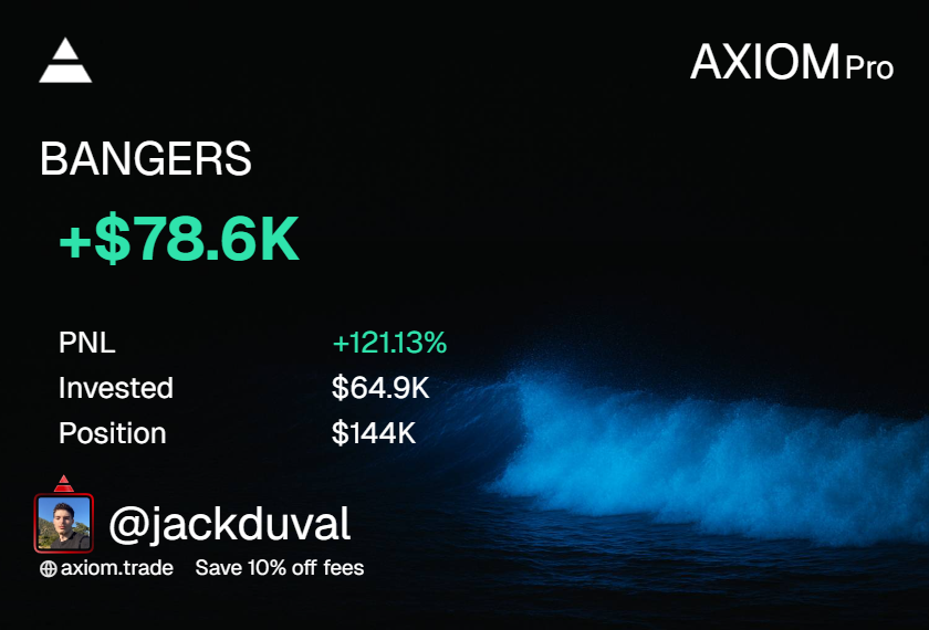 jackduvalstocks's tweet image. this is what conviction looks like👇

held for an entire day thru max selloff and morons saying "this is weak"

was down 30k and am now up a used m4 comp

hoping to be up a house by tomorrow