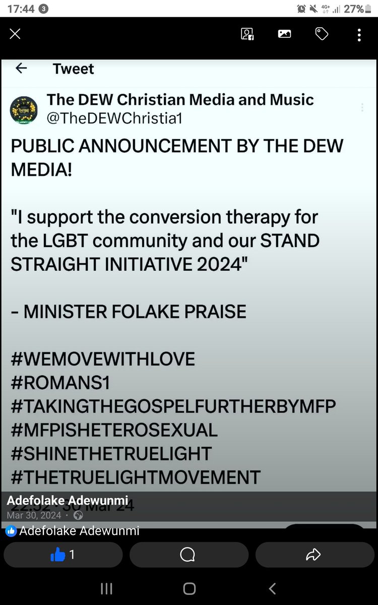 MinFolakePraise's tweet photo. https://t.co/bOE6D3URKT