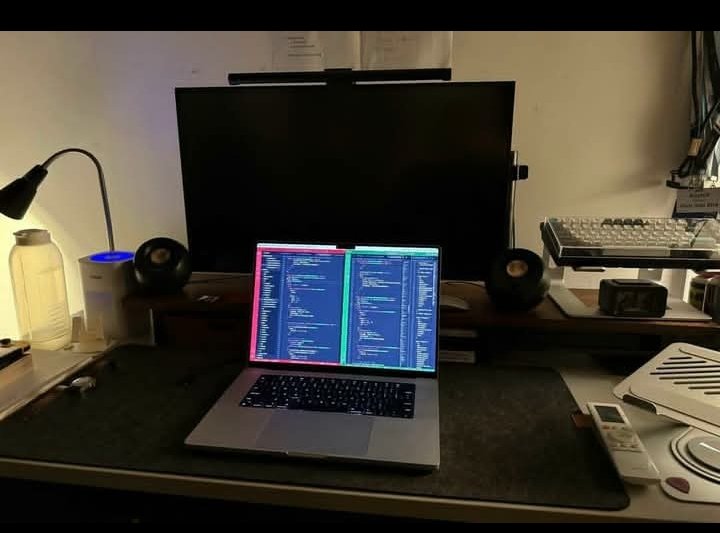 “Hey, I’m Wilfred 👋
Just started my coding journey with The Odin Project and already 12% through the foundation courses.
Excited to learn, build, and document everything here! 💻 #CodingJourney #OdinProject #100DaysOfCode”

Ps: not my setup I am using my phone to code 😂😂