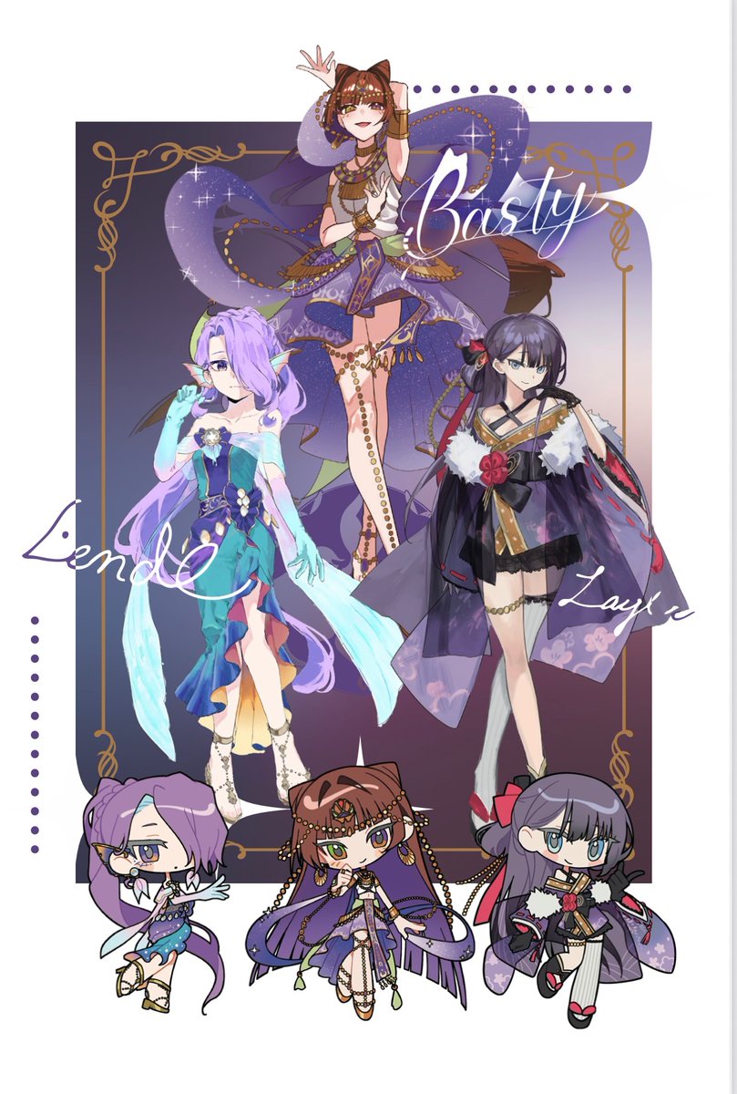 Dream_make_up_'s tweet image. 💜🐈‍⬛Dream make up!!!〜グループ紹介〜🪻💜

🌙ウィスタリアパールセレナーデ🌙
セクシーで優雅なアイドル達が集うグループ
踊りは指先まで繊細に。
魅惑の世界へ誘うアイドルたちです🪞
#Dream make up!!!
#ウィスタリアパールセレナーデ
#一次創作
#スーパーゲー制デー