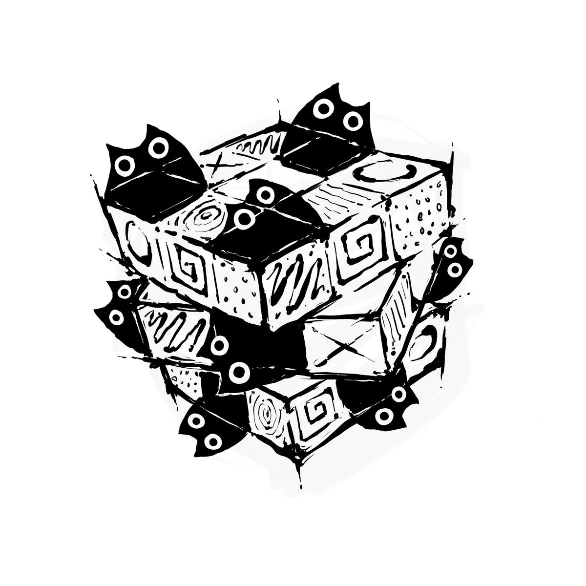 valioart's tweet photo. Day 26: PUZZLING 🐈‍⬛
@inktober 

#inktober #inktoberpuzzling #inktober2025 #inktoberallyearlong #artchallenge #catart #catdrawing #catillustration #drawingchallenge #ink #art #blackandwhite #design #inkwork #artist #characterdesign #valioart https://t.co/87xrCRcQww