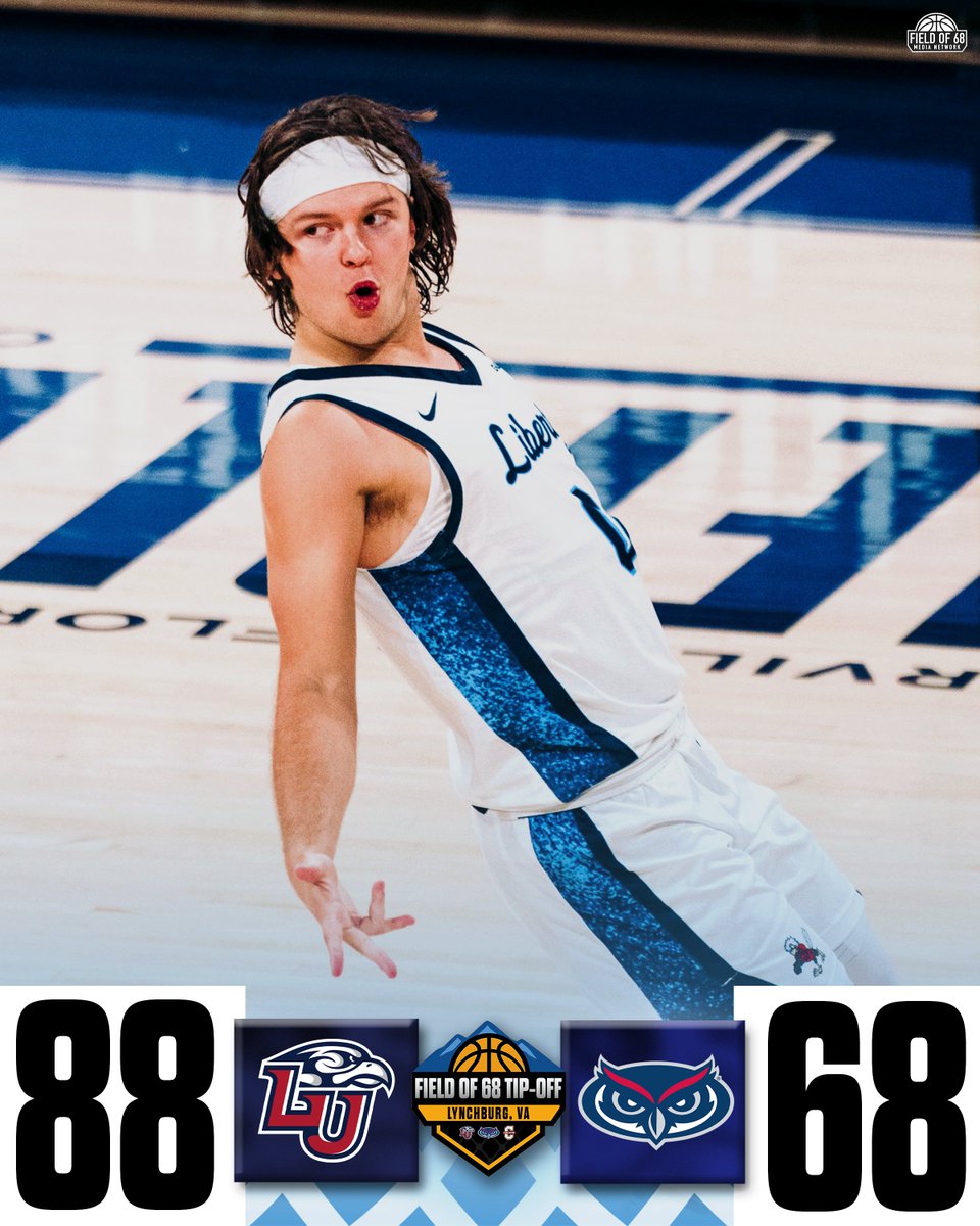 The Liberty Flames win <a href="/TheFieldOf68/">The Field of 68</a> Tip-Off! 🔥👏

What a weekend for <a href="/LibertyMBB/">Liberty Men's Basketball</a> 👀