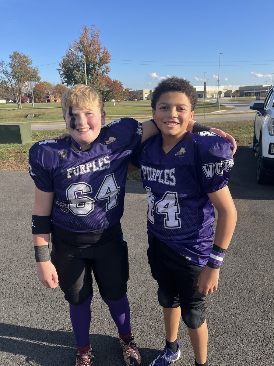 GrahamDenton14's tweet photo. 3rd year in a row to make WCYFL All League Team. Sharing it with my twin (Kane) this year. #MikeandIke Congrats to all that made the All League Team. https://t.co/KYiqRYyjOf
