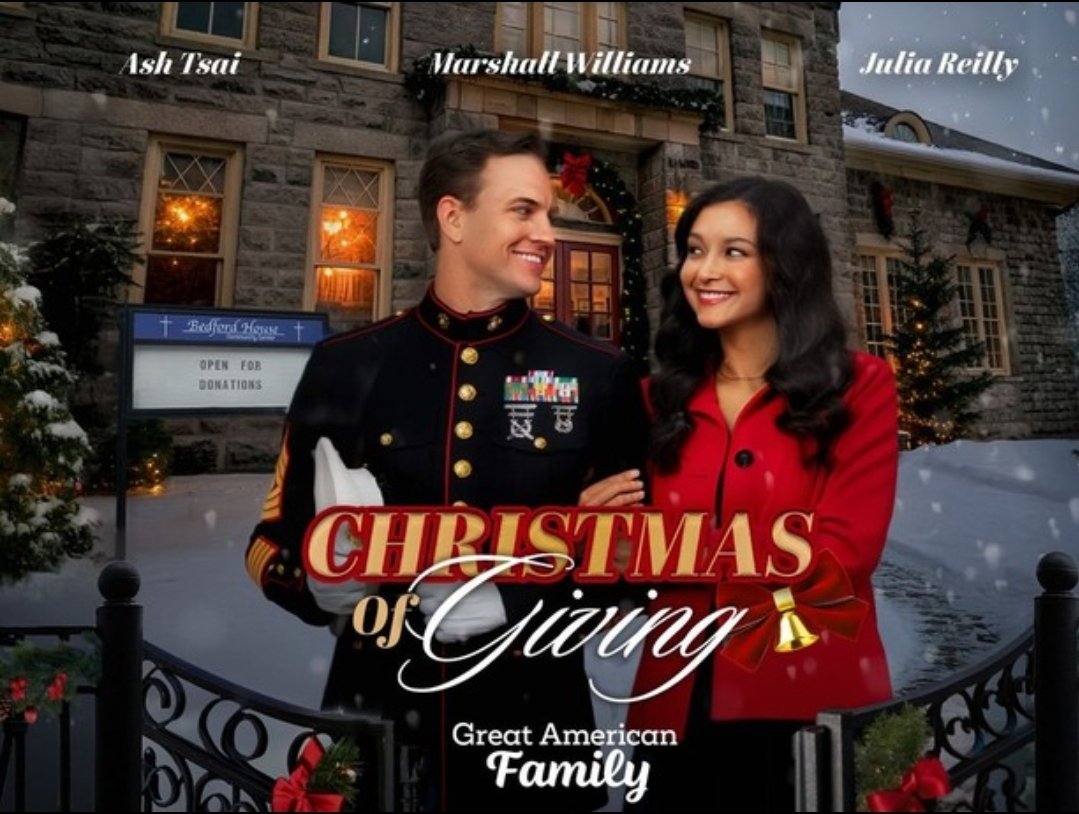 Ash Tsai is back on #GreatAmericanFamily in #ChristmasOfGiving starting now!