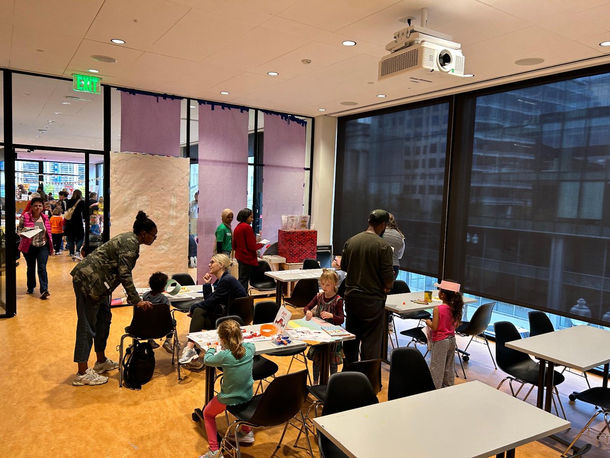 dcpl's tweet photo. What a day at MLK Library celebrating Pippi Longstocking! Lots of cake, story time, and fun activities for the whole family.  A huge thank you to the Embassy of Sweden and everyone who stopped by to make this celebration unforgettable! 🇺🇸 🇸🇪 💛 https://t.co/YYxdrkFYWY