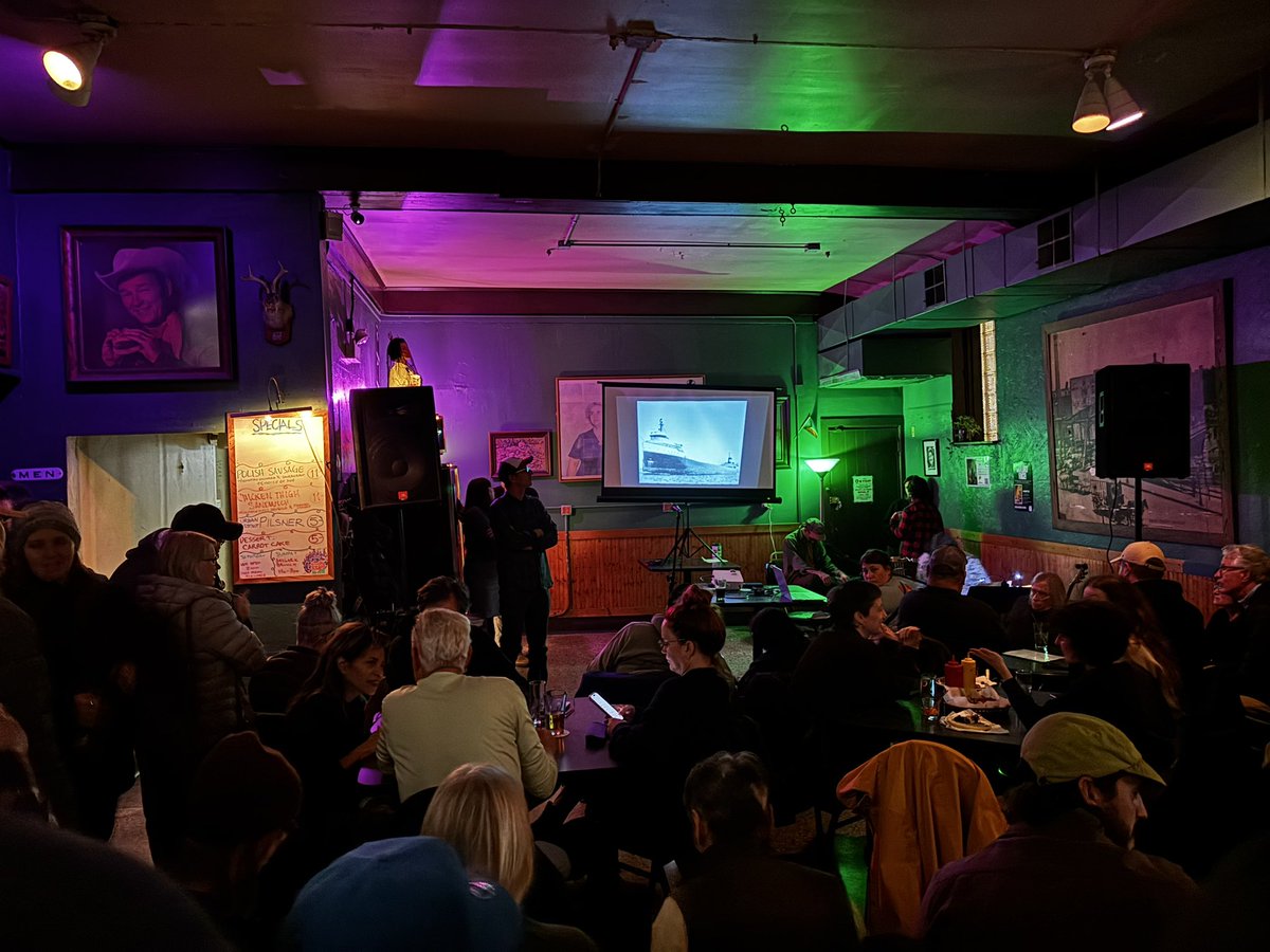 wdym there’s no space in the bar?

babe it’s a dramatic retelling of the sinking of the Edmund Fitzgerald in honor of the 50th anniversary