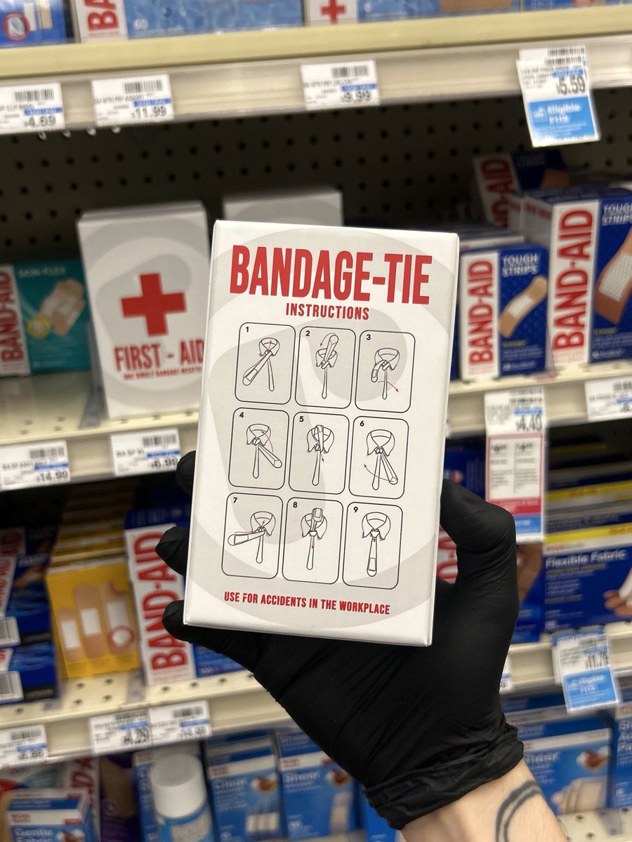 bandage tie packaging ⛑️📦