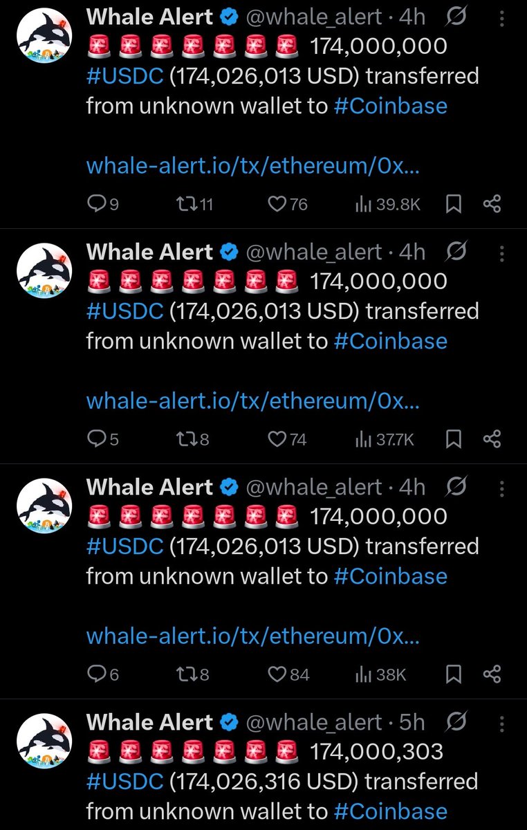 USDT being transferred to Exchange Coinbase probably to sell