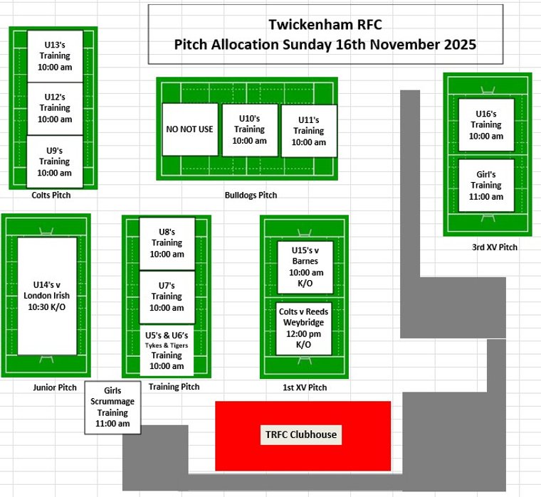 TRFC Pitch Allocation - Sunday 16/11/2025 #Pitchero
pitchero.com/clubs/twickenh…