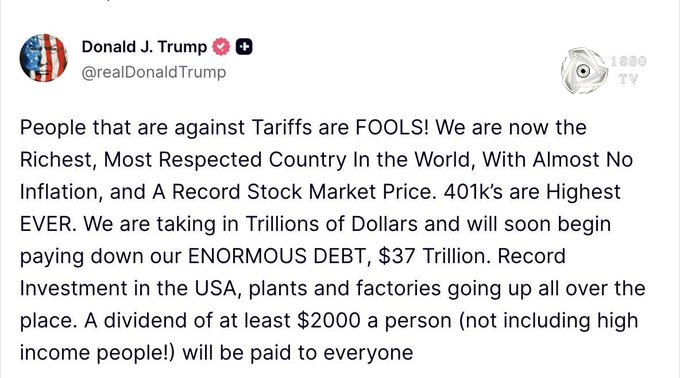 ChartTheCourse_'s tweet image. CONGRATULATIONS TO ALL AMERICANS!!!  You are truly becoming the envy of the world.  Keep America Great! and FREE!