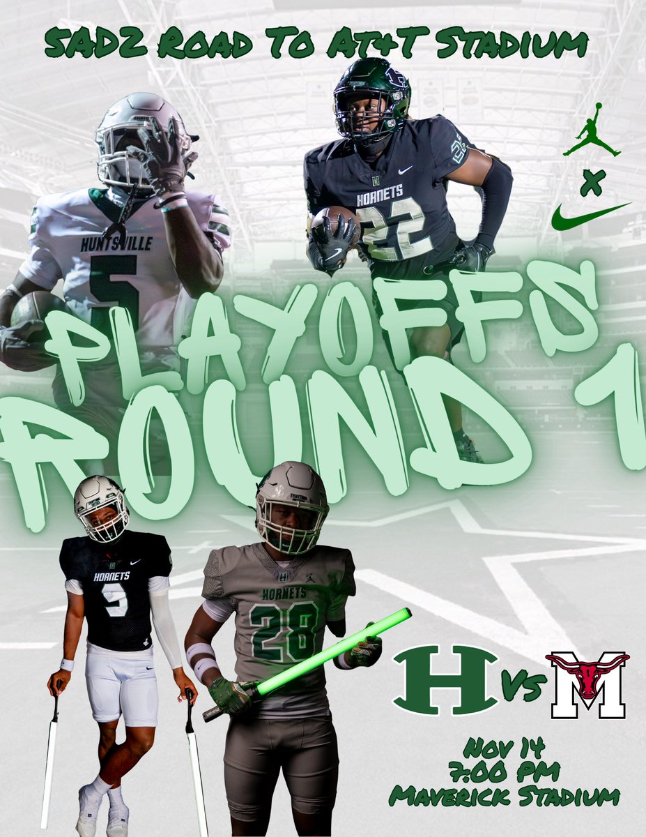 It’s Playoff Time In Texas
<a href="/CoachMoebes/">Todd Moebes</a> <a href="/HISDHornets/">HUNTSVILLE ISD</a> 
#StingEm #EverythingMatters