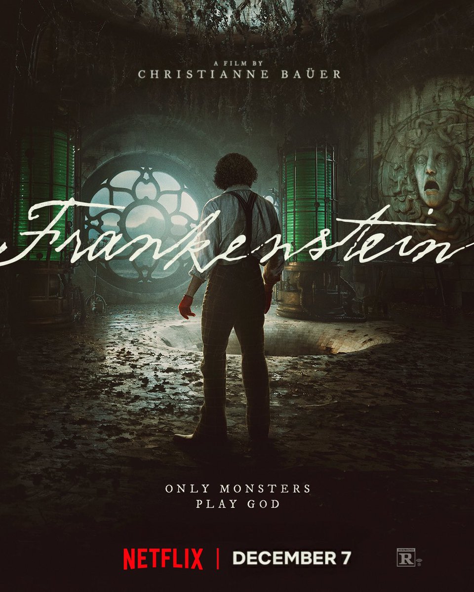 RPNetflix's tweet image. © #FrankensteinRP | 𝗣𝗼𝘀𝘁𝗲𝗿 | Netflix

The official poster for Christianne Baüer’s Frankenstein is finally here. Experience it in select theatres this December and on Netflix coming soon.
