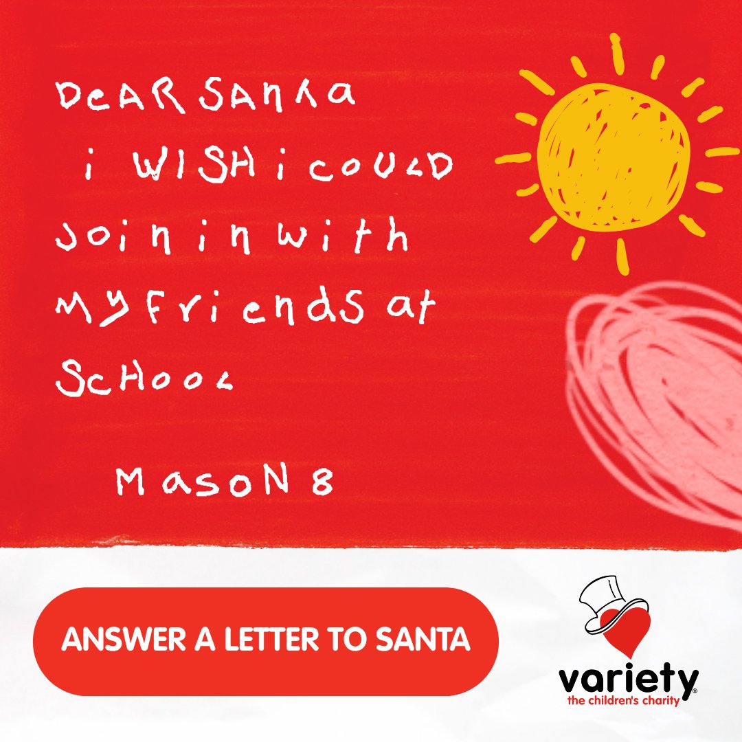 Because of you, a child won’t be left out this Christmas. Answer a letter to Santa and help them join in ❤️  #DonateCrypto 👉 varietycryptoxmas.org #cryptoforimpact