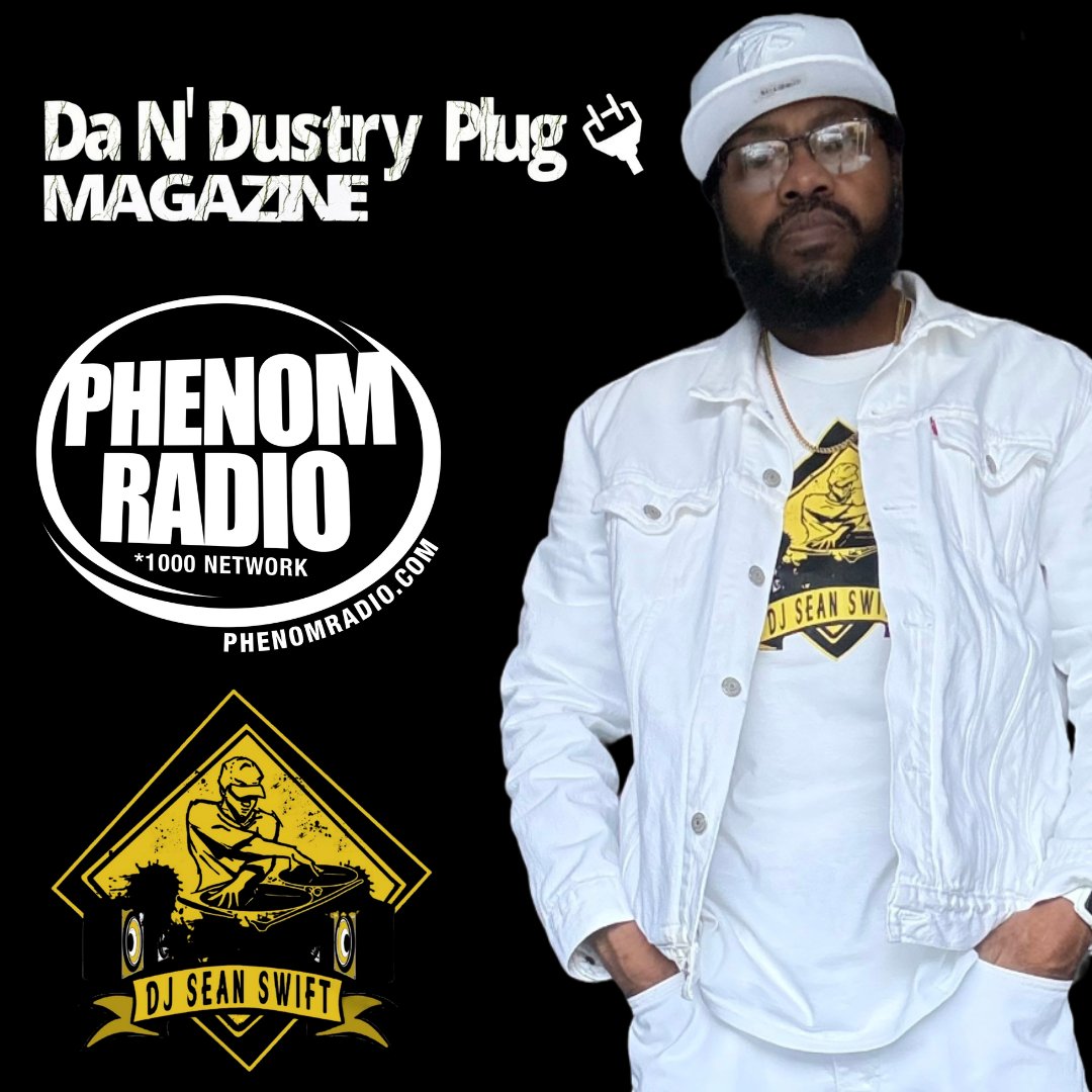 #RadioNetwork Dj Sean Swift <a href="/djseanswift1/">djseanswift1</a> - "The 2 Swift Mixshow" on <a href="/PhenomRadio/">PhenomRadio.com | #PhenomRadio</a> Streaming tunein.com/radio/Phenomen… Weekdays 7pm cst 8pm est! The Most Versatile Hip-hop Station In The World! #IndieAdvancement #1000Network #LetTheDjsEat #PhenomRadio #ThePlugRoom